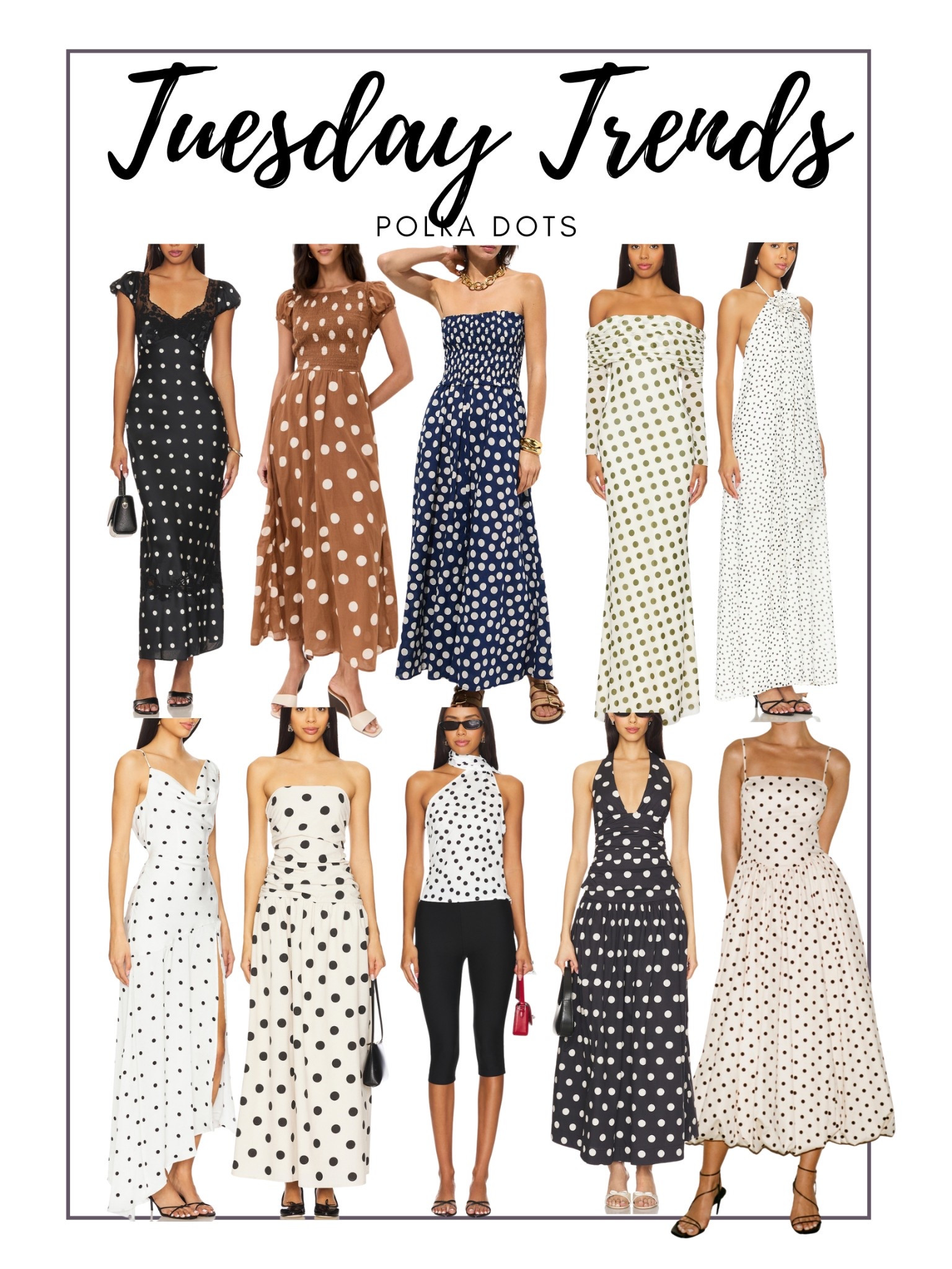 One of my favorite trends right now - polka dots ❤️ 


Spring fashion
Easter dresses 

#LTKTravel #LTKSeasonal #LTKFindsUnder100