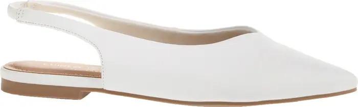 Hadiya Pointed Toe Slingback Flat (Women) | Nordstrom