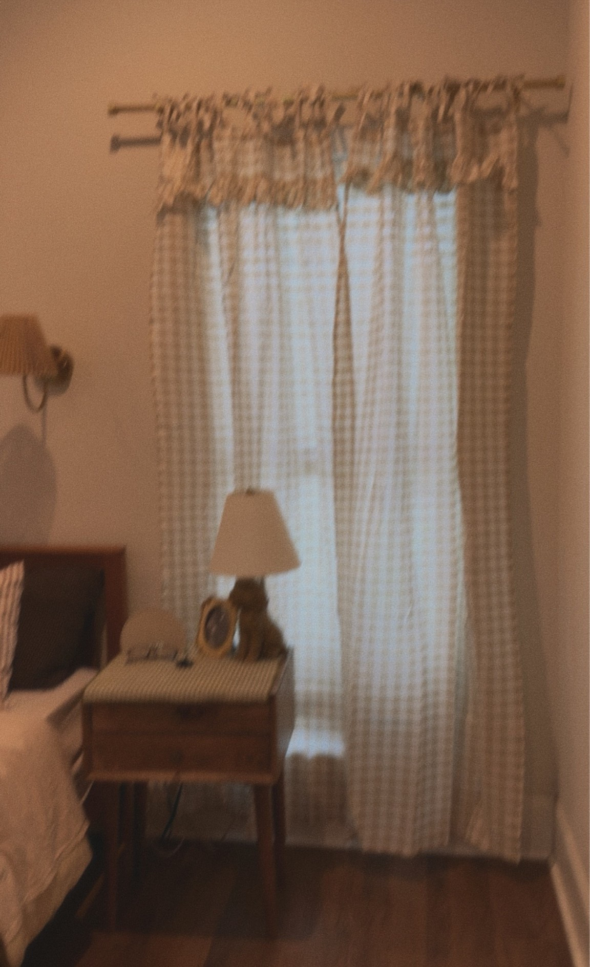 cutie gingham curtains that are under $20 🤍✨

#LTKdayinmylife #LTKU #LTKHome