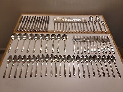 Holmes & Edwards Inlaid Danish Princess IS Silverware 75 Piece Spoons Knife fork  | eBay | eBay US