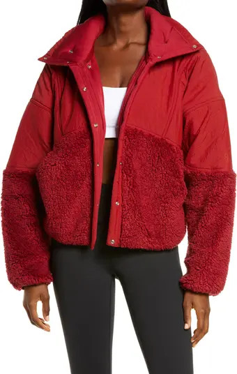 Free People FP Movement Adventure Awaits Fleece Jacket | Nordstrom | Nordstrom
