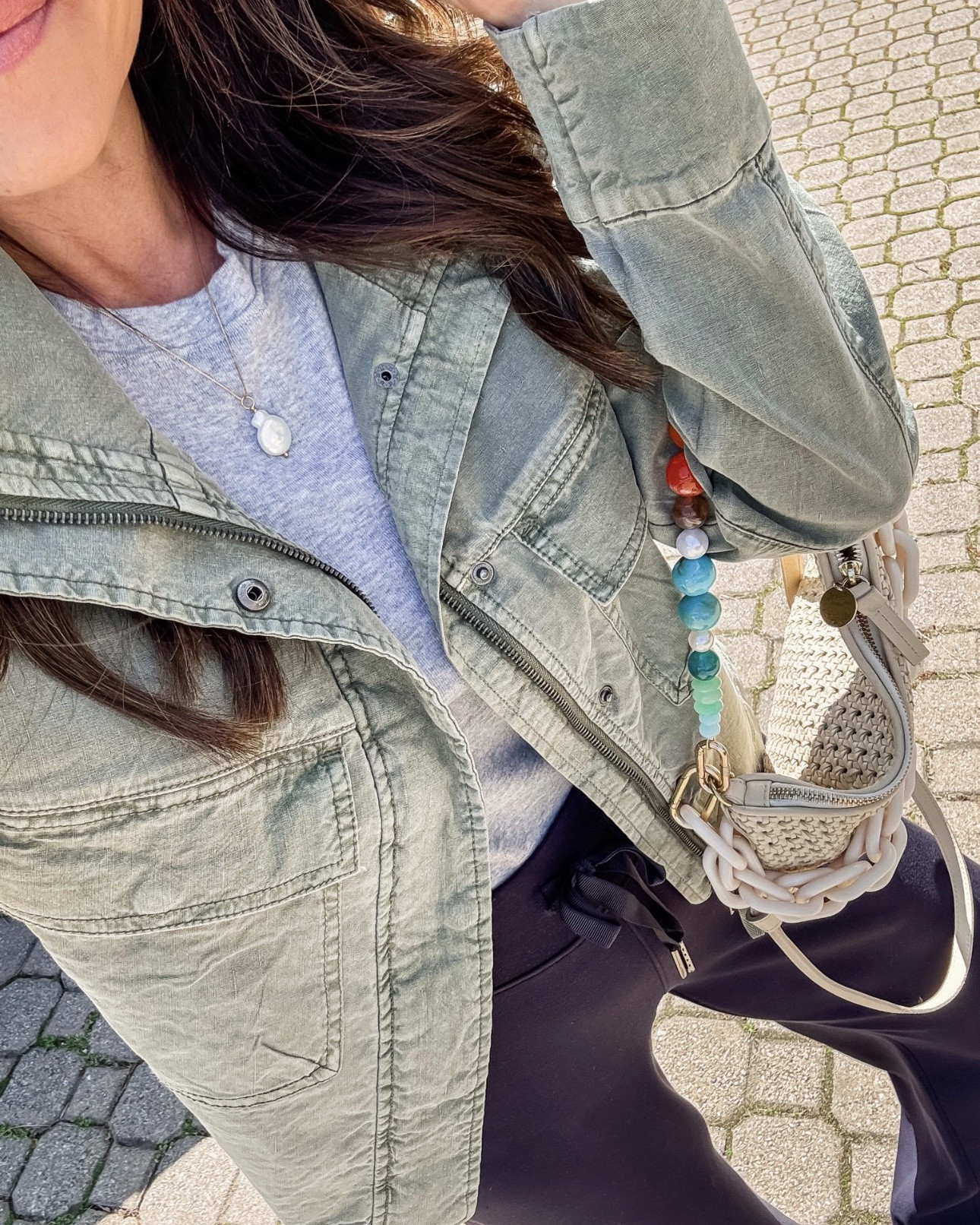 A top favorite jacket is back again this year in more colors. 
Lightweight and a flattering crop fit. 
Size small 

#LTKSeasonal #LTKmomlife #LTKootd