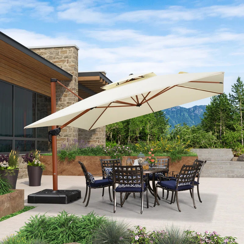 Lundergan Square Cantilever Umbrella | Wayfair North America