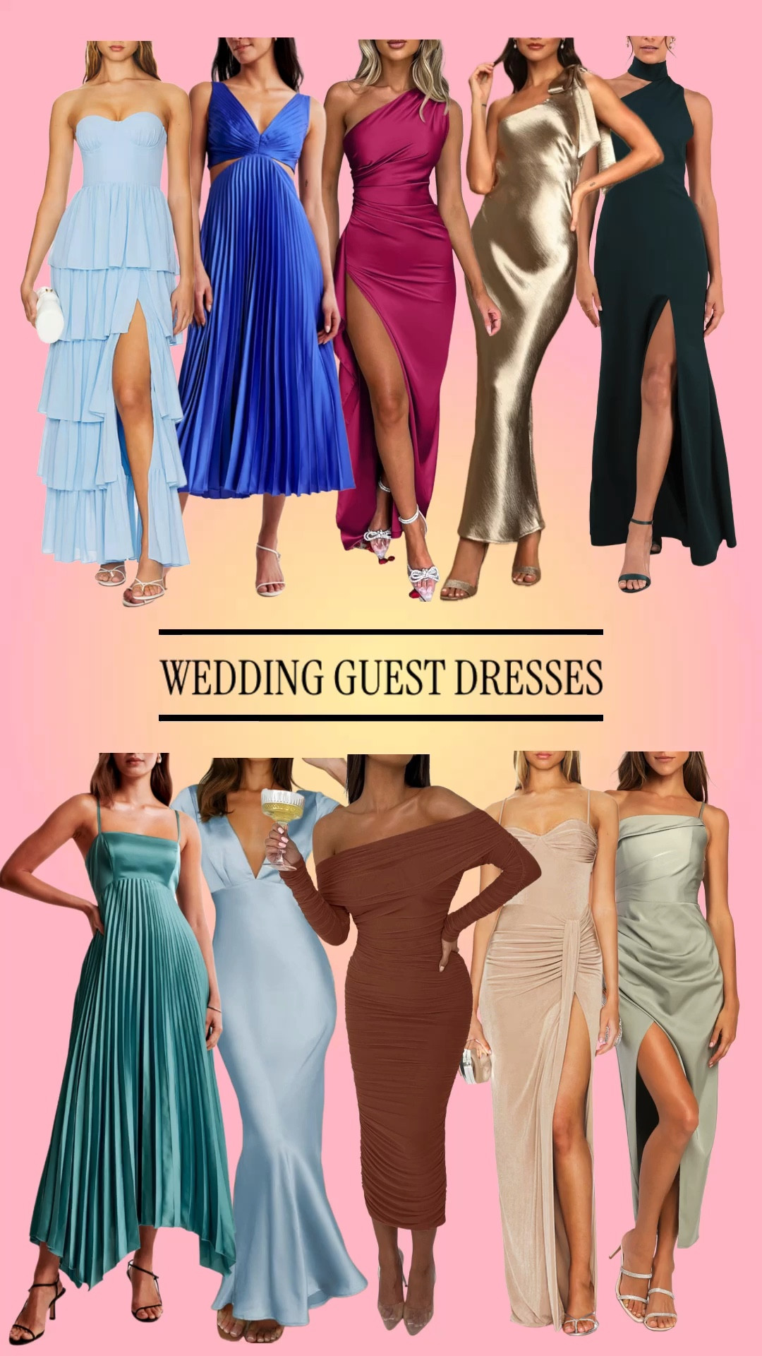 Wedding guest dresses for a variety of budgets / price points! 

wedding guest dress, 
wedding guest dresses, bridesmaids dress, bridesmaids dresses, fall wedding guest dress, wedding guest outfit 

#LTKStyleTip #LTKWedding #LTKFindsUnder100