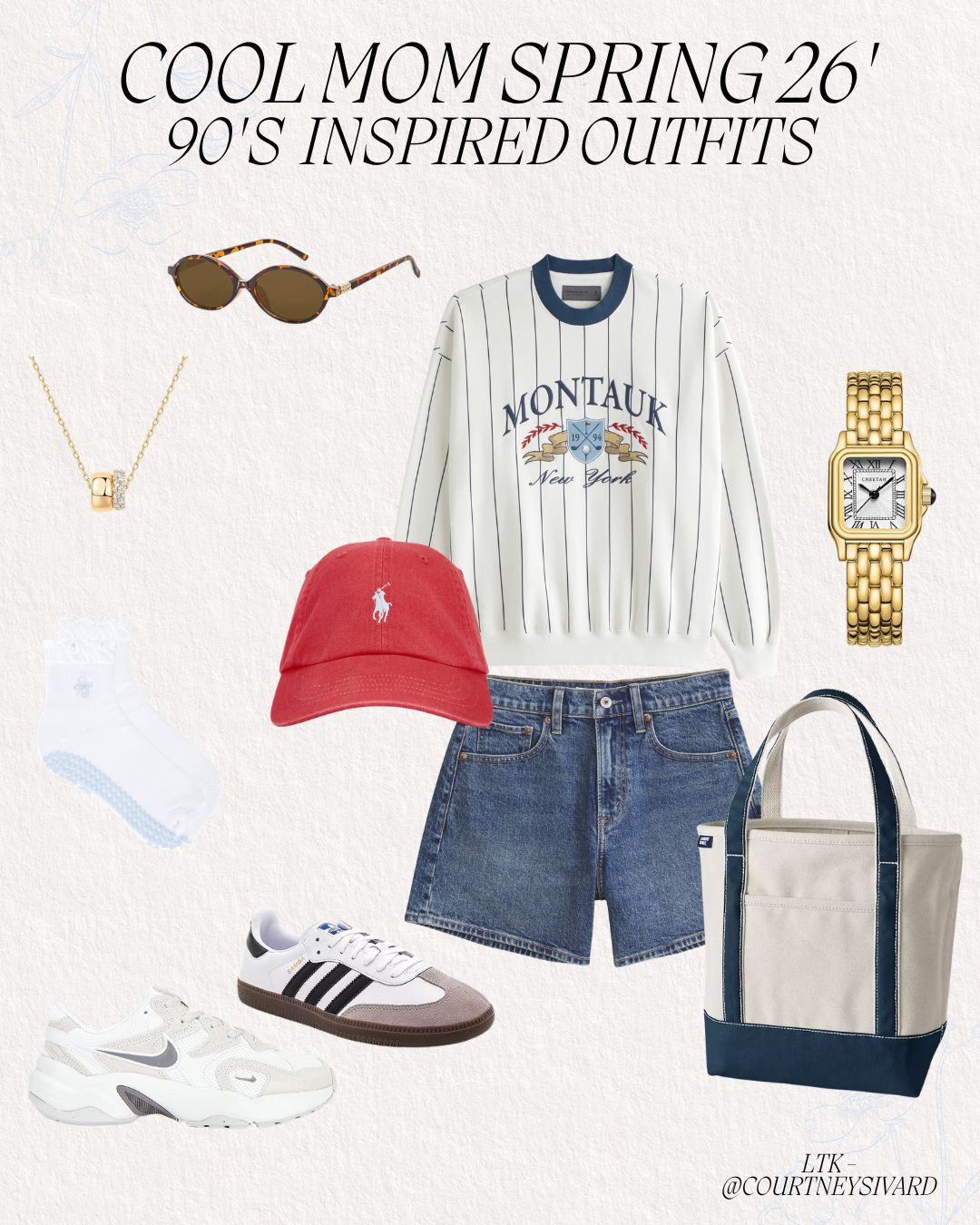 90's Inspired 'Cool Mom' outfits - practical for everyday life chasing around kids. Simple, chic, minimalistic  

 #LTKmomlife #LTKSeasonal #LTKOver40