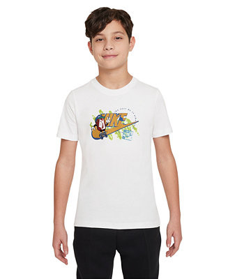 Big Kids Sportswear Cotton Logo Graphic T-Shirt | Macy's