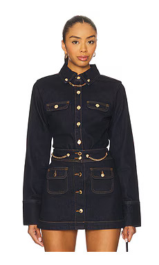 retrofete Jorun Shirt in Indigo Rinse from Revolve.com | Revolve Clothing (Global)