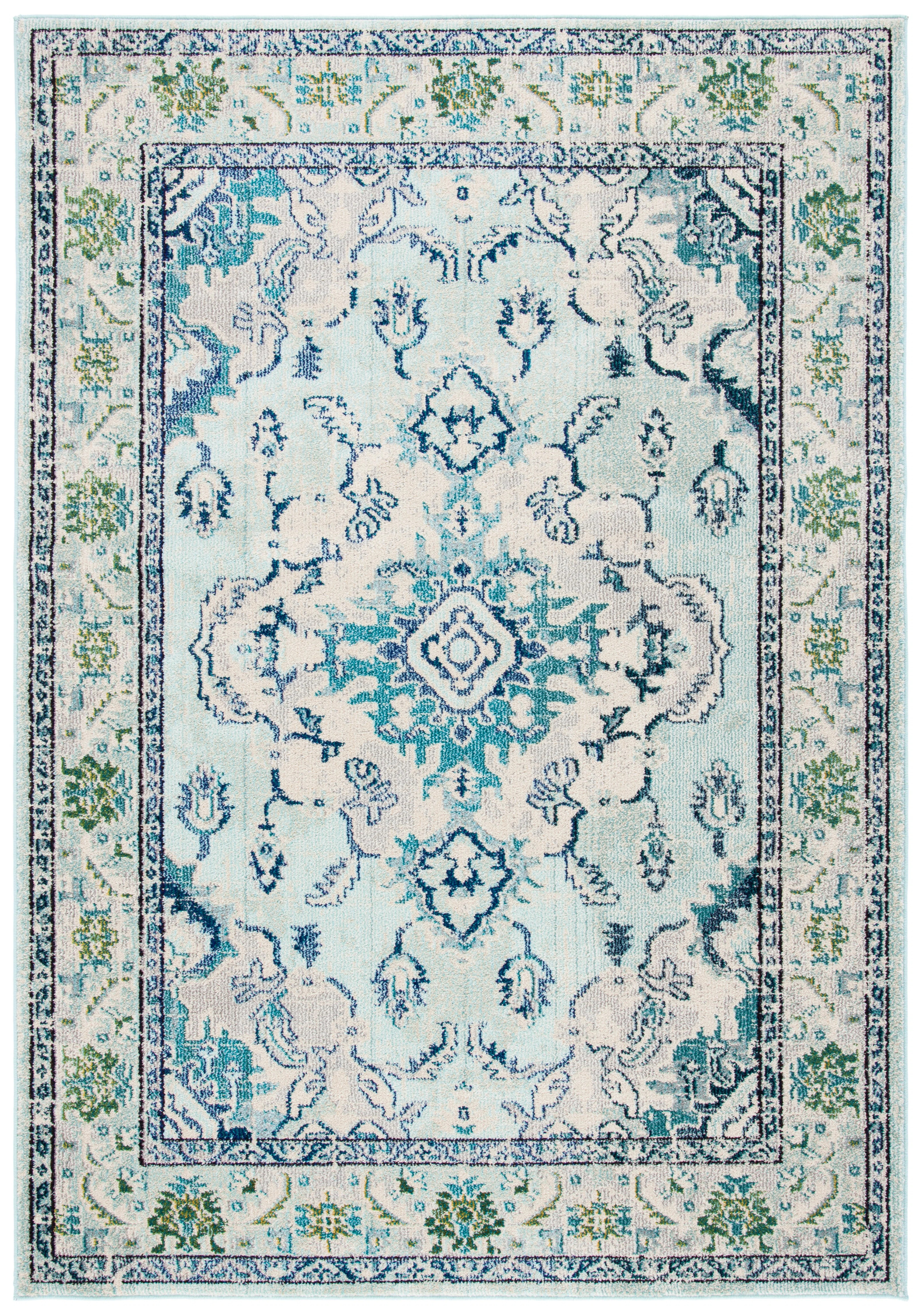 Bungalow Rose Blakesburg Performance Oriental Rug | Wayfair | Wayfair North America