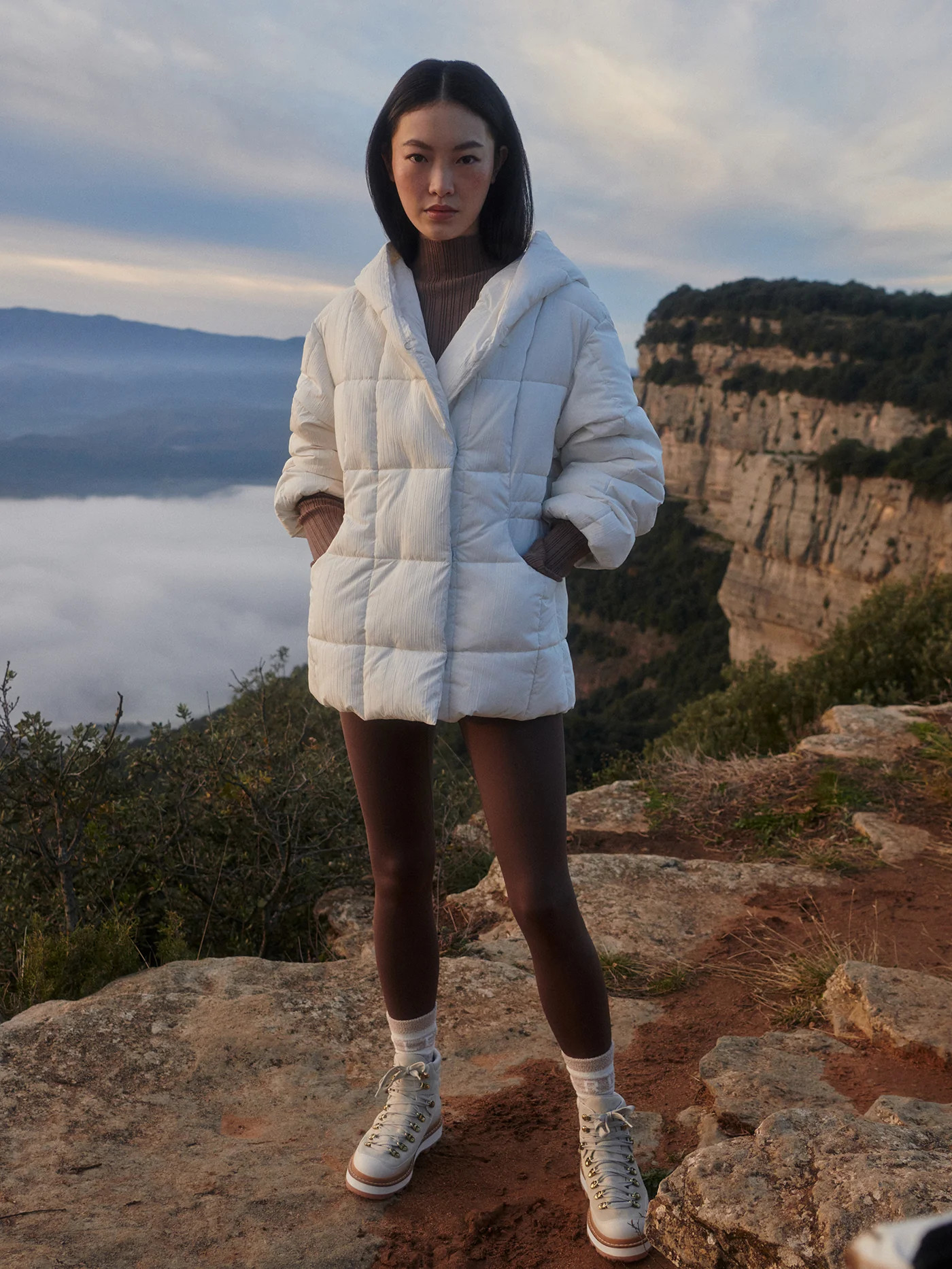 Kaia Quilted Coat | Varley UK | Varley UK
