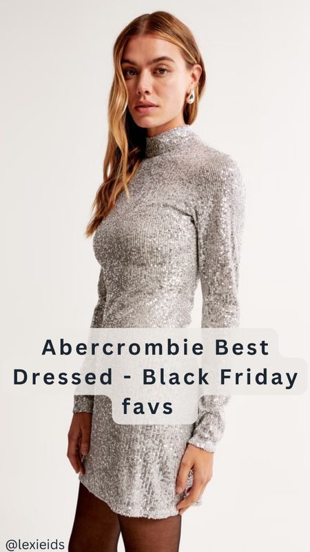 Holiday dresses!! On sale for Early #BlackFriday at #Abercrombie 

Holiday Party | New Year’s Eve Looks | Holiday Dress | Christmas Party 

#holidaypartylooks #holidaypartyoutfit #christmasparty #NYEdress #nye 

#LTKparties #LTKsalealert #LTKCyberWeek