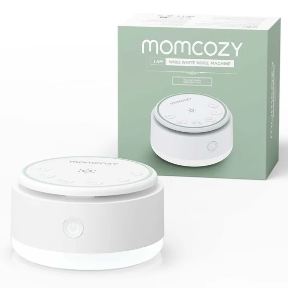 Momcozy Sound Machine for Baby 20 Smooth Sound with Touch Light, White | Walmart (US)