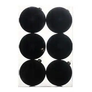 6 Pack 4" Flocked Shatterproof Ball Ornaments by Ashland® | Michaels Stores