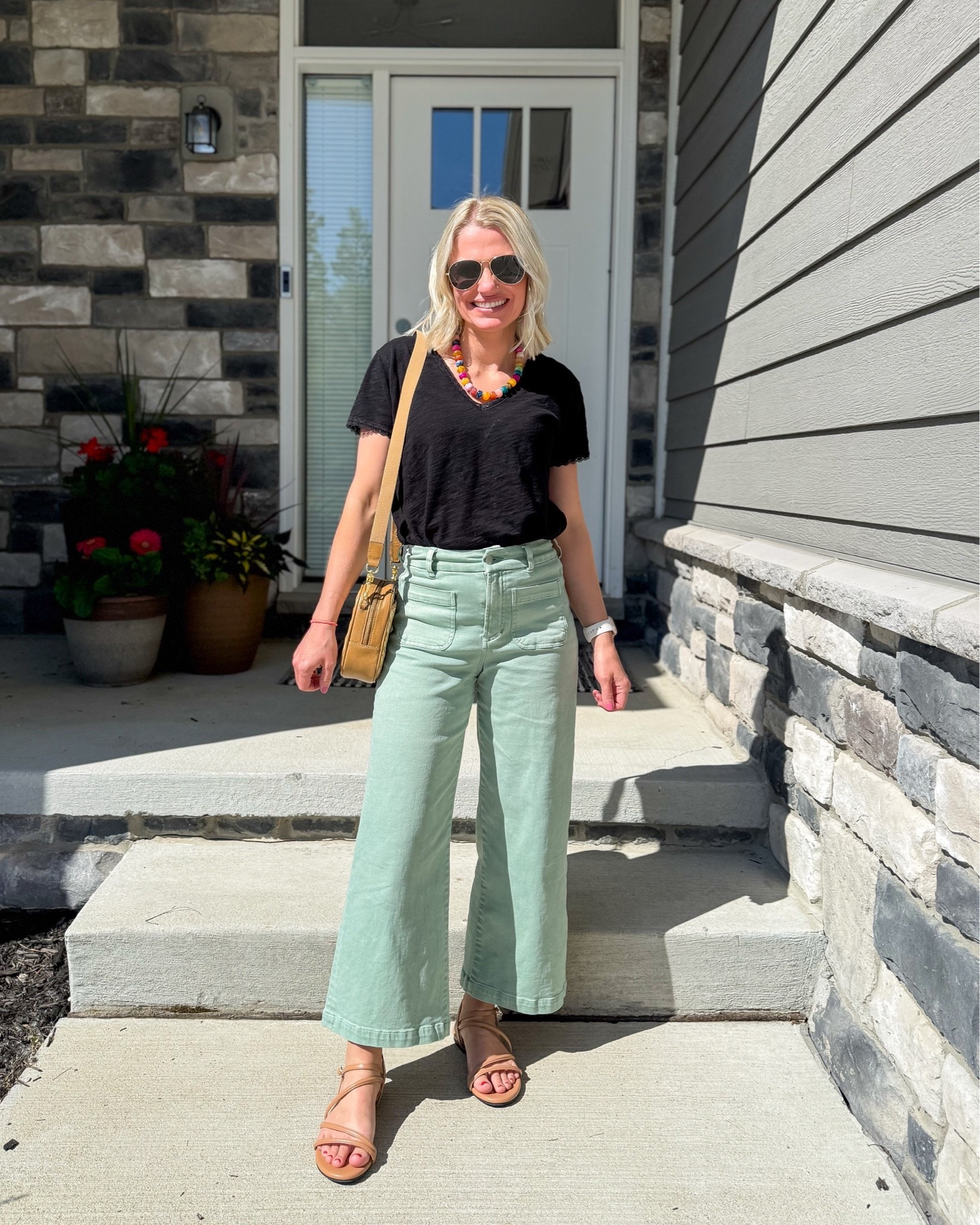 What I wore this week! I wore a couple pieces from my capsule wardrobe collection. 
Top- xs
Jeans- 0
Use my code: DJXKATIE20 for 20% off!

#LTKootd #LTKOver40 #LTKPetite