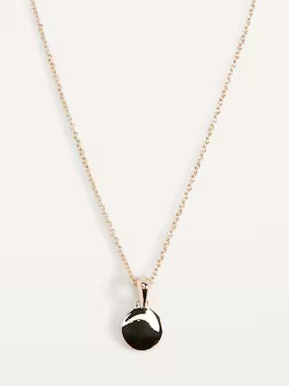 Gold-Toned Pendant Chain Necklace for Women$7.99Excluded from PromotionColor: Gold StandardSize:O... | Old Navy (US)