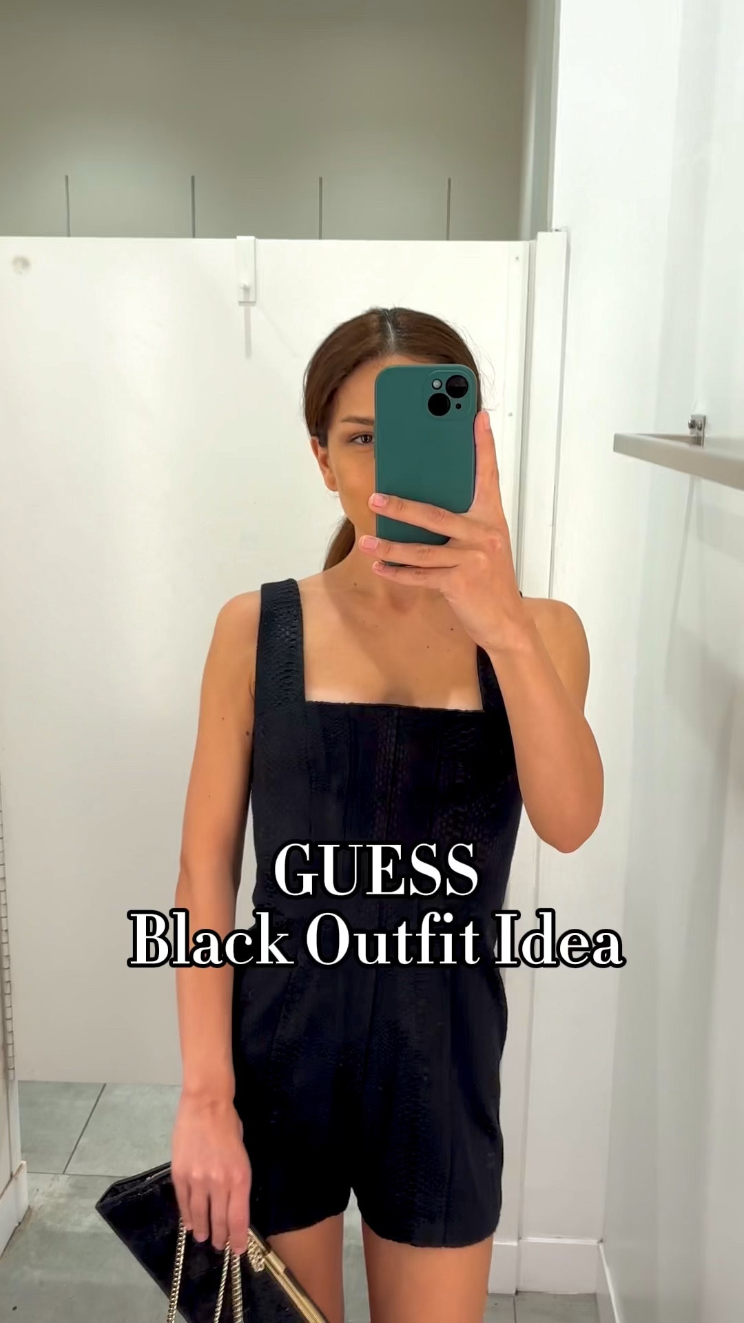 GUESS 
Black Outfit Idea🔗

#2024 #style #fashion #blackoutfit #guess 

#LTKHoliday #LTKparties #LTKstyletip