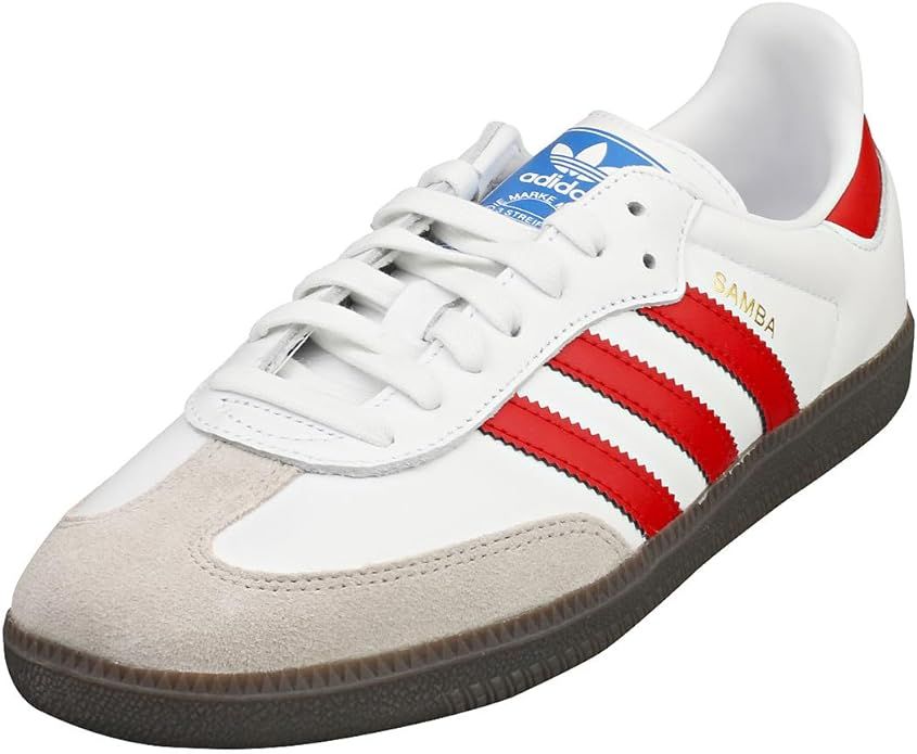 adidas Originals Men's Samba Soccer Shoe, Footwear White/Better Scarlet/Supplier Colour, 11 | Amazon (CA)