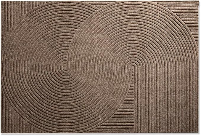 Sand Front Door mat, Indoor Outdoor Rug Waterproof, Scandinavian Home Decor, Fall Doormat, 3x4 en... | Amazon (US)