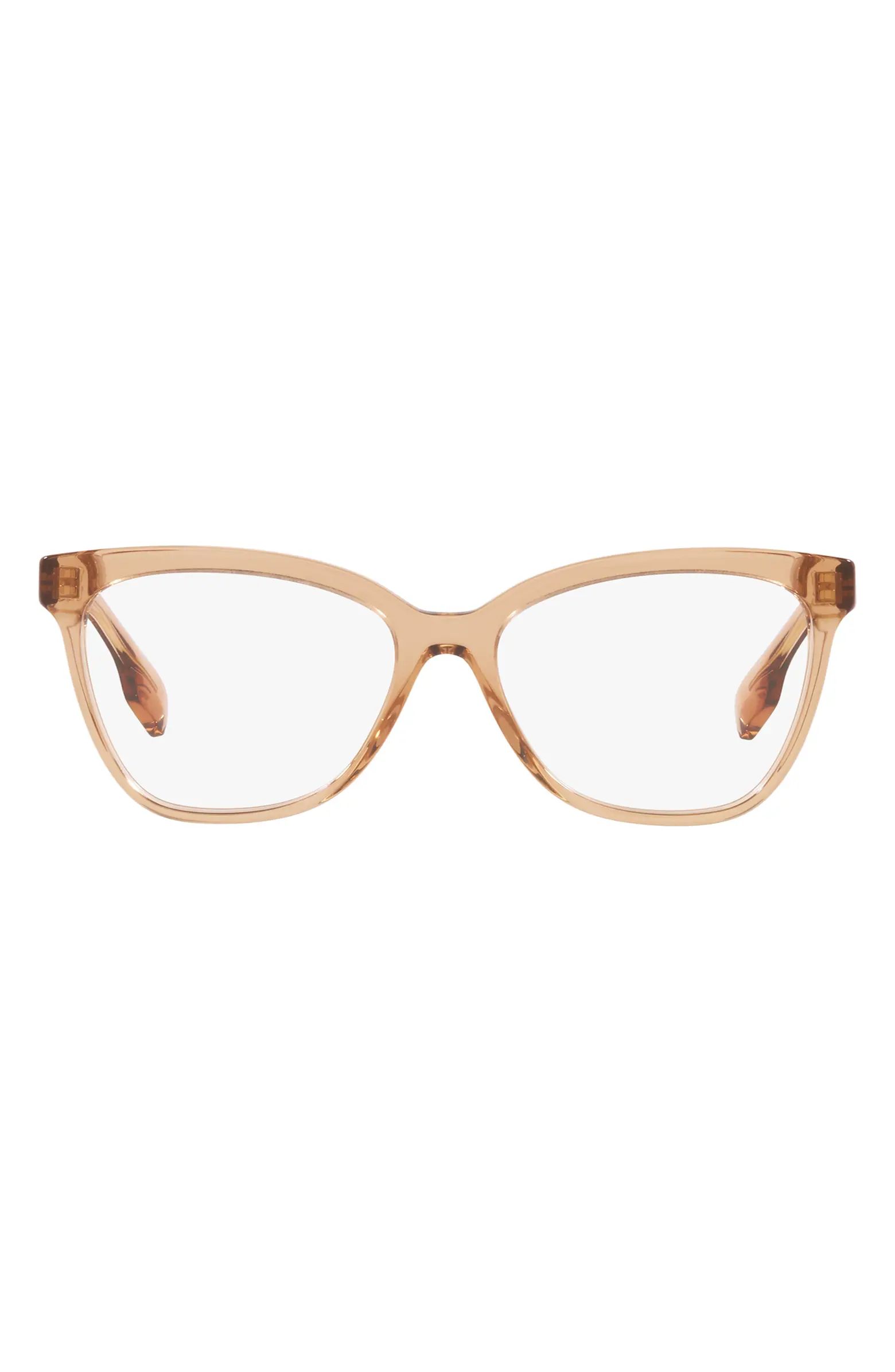 Burberry Sylvie 56mm Square Optical Glasses | Nordstrom | Nordstrom