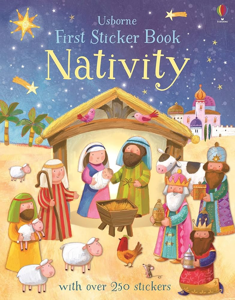 First Sticker Book Nativity | Amazon (US)