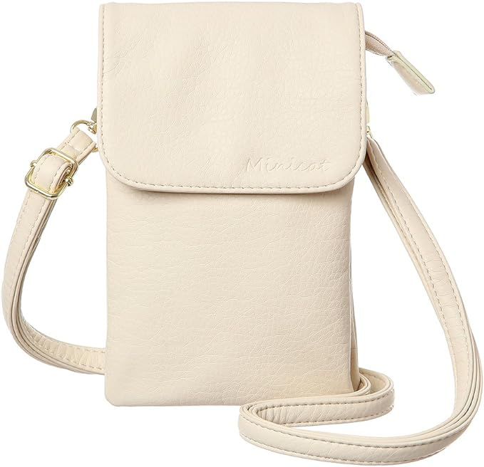 MINICAT Roomy Pockets Small Crossbody Bags Cell Phone Wallet Purses for Women Teen Girls | Amazon (US)