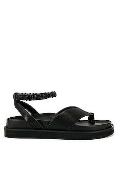 JONATHAN SIMKHAI Talie Platform Sandal in Black from Revolve.com | Revolve Clothing (Global)