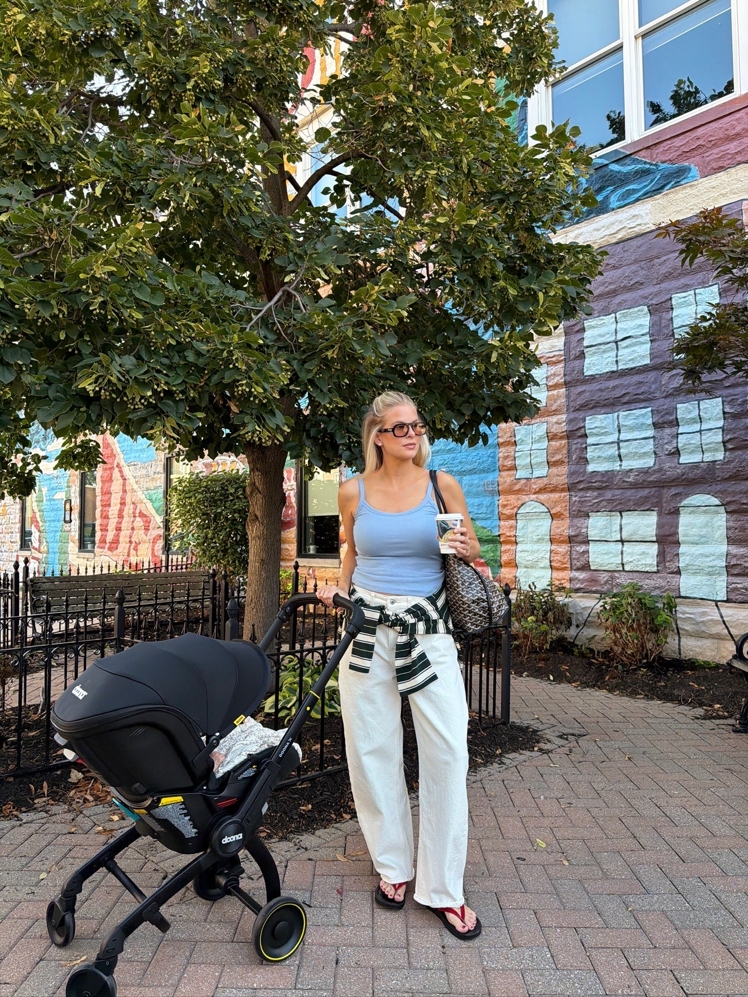 SIZE: med in tank (linked similar), med in tee (tied around waist), 29 reg in jeans (sized up for pp), linked similar shoes! #kathleenpost

Postpartum outfit, newborn phase,  newborn baby, summer outfit Inspo, fall transition outfit

#LTKmomlife #LTKootd #LTKBaby