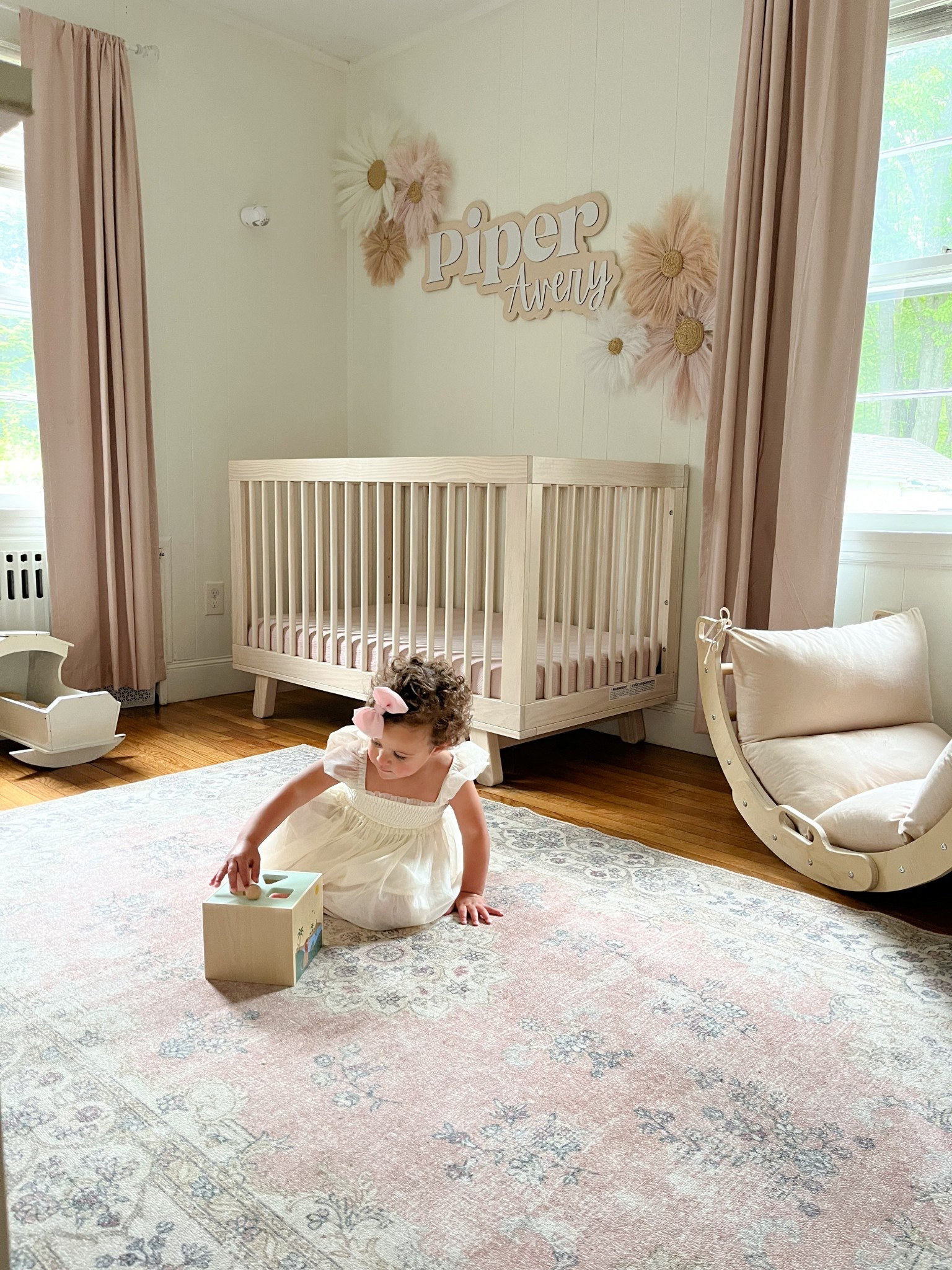 Girls nursery #nursery #kidsroom #toddlerroom 

#LTKKids #LTKFamily #LTKBaby