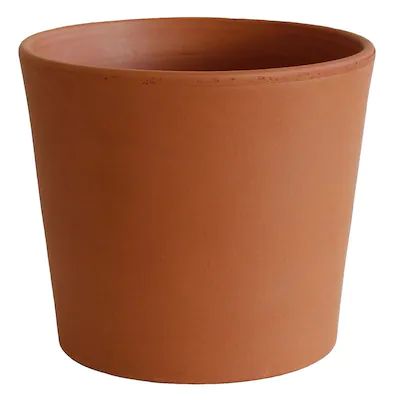 7.18-Quart Terracotta Clay Planter with Drainage Holes | Lowe's