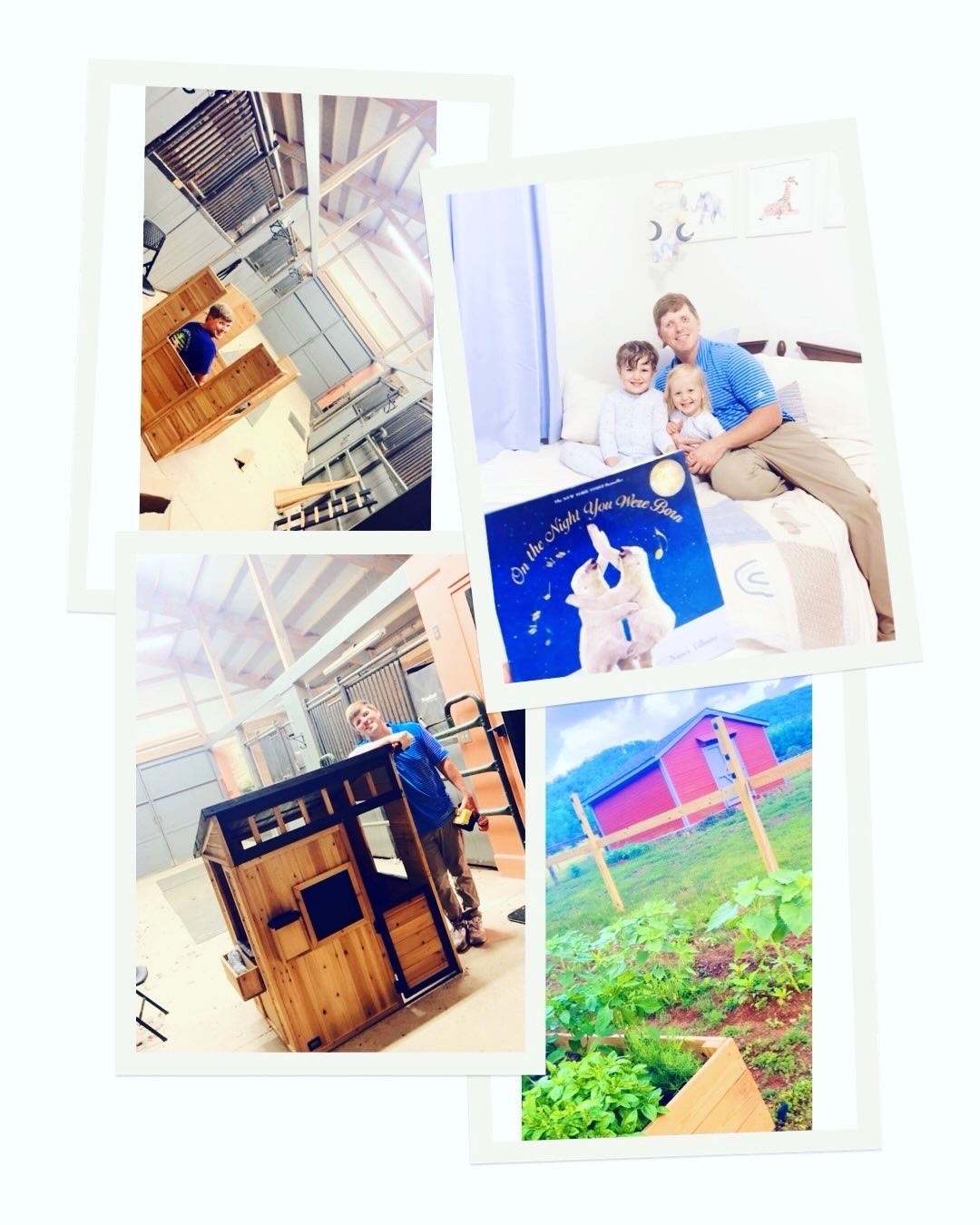 oh it’s just so good to be back home sweet home on the farm 🪻🐓🪴💐💛🫛🫑🍑🍅🌽🥚🧺🫐🌳🌾 #homesweethome #farmsweetfarm 

Wes’ sweet parents got the boys’ their very own playhouse 🏡 for their birthday 🎂🎈🎉 and Wes has been out in the barn 🐴 last night and tonight working on putting it together for them 🛠️… going to be so fun 🤩 to see the boys get to play in it on Judson’s birthday 🎈tomorrow (!!) … eek!!! 😍 Eek it’s gonna be so cute out in the backyard overlooking the pastures (& they are also getting a playset/swingset soon that’s been ordered and coming in the mail in the next couple weeks 🎁🥰)!!! 🌳🐴 #birthdayevefun

Babies 👶🏼 and balloons 🎈 make for a happy happy little morning for these “birthday week” 🎂 cuties hehe !! 🩵 And it’s been an out-n-about errands 🛒 kind of day around here with the cutest 🥰 little helpers 👶🏼🩵👶🏼 I ever did see!! 💙

And there is **truly** nothing I love more than coming back from vacation 🌊 to a happy happy garden 🪴 - she is THRIVING 👏🏽, y’all!! 🌱 So much to harvest soon 🧺🍅🫑🥒💛🫘🍑🫛🫐 and everything is just doing so well - even my pumpkin 🎃 patch, corn 🌽 rows, and zinnia/sunflower 🌻 & wildflower 🌼 rows are taking off and about to pop soon!!! 🪻💐 Oh just the BEST 🤩 getting to go see it all (going to have to harvest 🧺 some tomorrow 😍) before the afternoon/evening rainstorm ☔️ came in!! ⛈️ #mydreamgarden 

And with it being our sweet firstborn’s “birthday eve” 🎂, ofcourse we got to read 📖 “The Night You Were Born” 🐻‍❄️🌕🤱✨ (our yearly “birthday eve” tradition since they were each born 🫶🏽 - they each have their own signed copy 📚 by all of the labor & delivery nurses 🩺 at the hospital 🏥 the night they were born!) and we have lots of birthday 🎉 fun 🤩 planned for the morning!! 🎈🧇🥳🩵 #birthdayeve