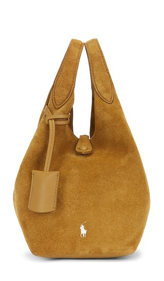 Suede Small Crossbody in Caramel | Revolve Clothing (Global)