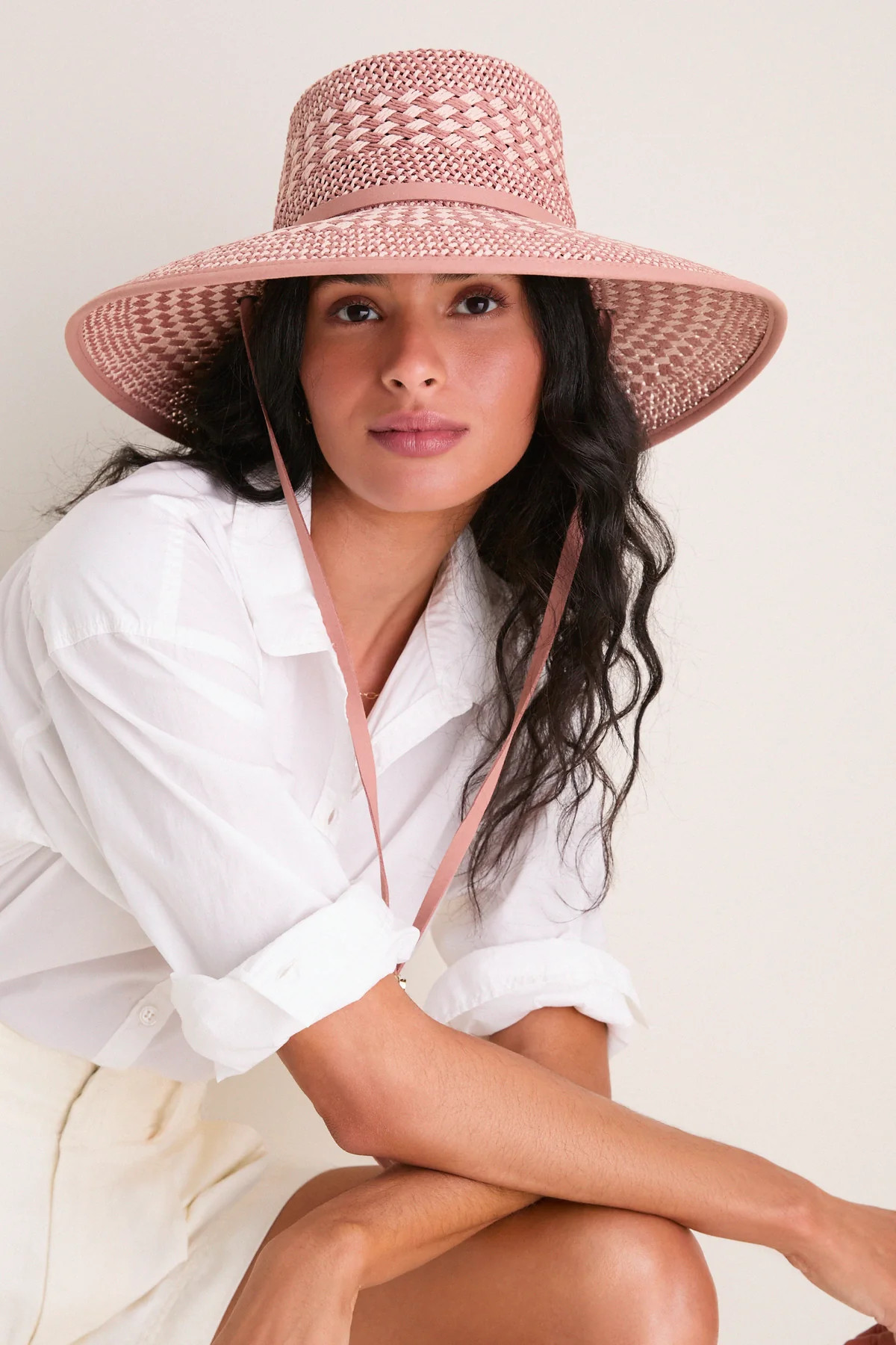 Shell Pink Boca Boat Hat | Tuckernuck (US)
