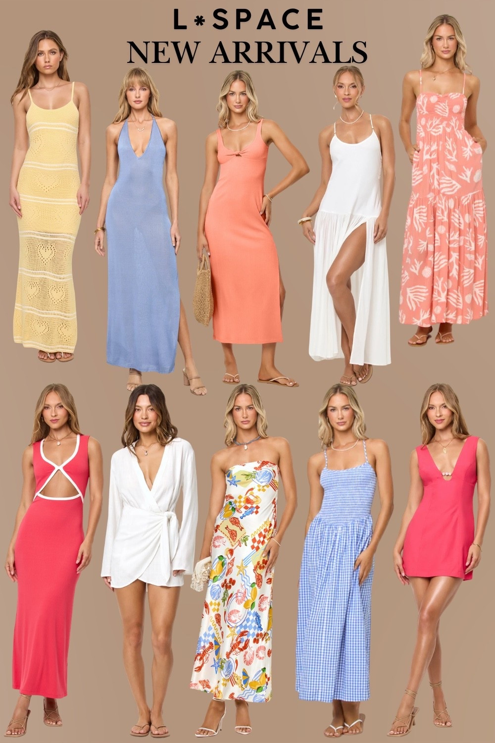 NEW Dress Arrivals from L*Space 🤩


#lspace
#vacation dresses
#statement dress 
#bold colored dress 
#body-con dress 
#vacation style 
#elevated style 
#tropical vacation
#destination wedding
#mini dress
#midi dress
#maxi dress
#cut out dress 
#strapless dress
#halter dress 
#dress with slit
#coral dress
#blue dress
#pink dress
#white dress
#beach dress
#beqch outfit
#beach style 
#sheer dress 
#sexy dress 
#wrap dress
#bridal shower dress
#bridal lunch 
#wedding guest dress 
#printed dress 
#floral dress
#tropical dress
#fashion inspo 
#ootd

#LTKOver40 #LTKSeasonal #LTKWedding