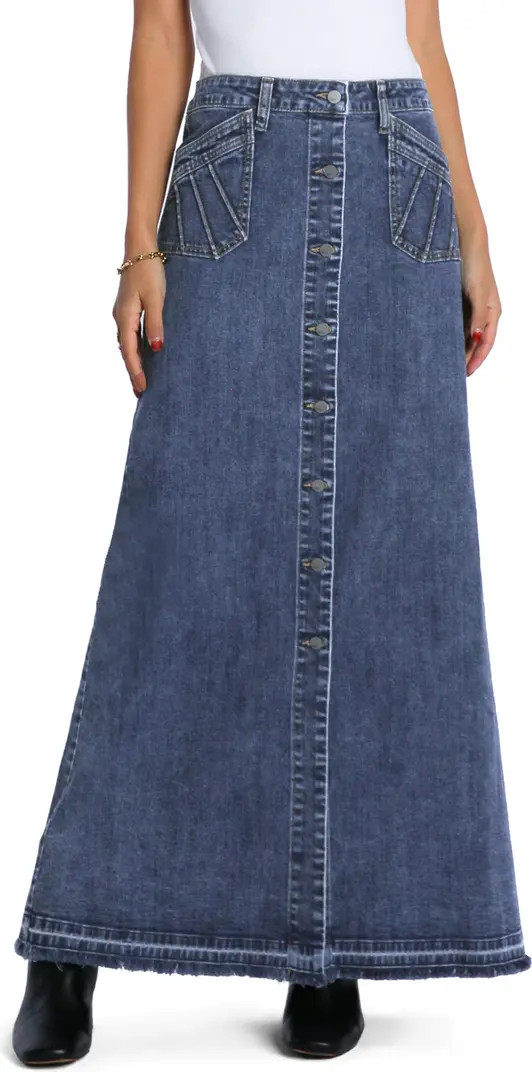 Royal Denim Maxi Skirt | Nordstrom