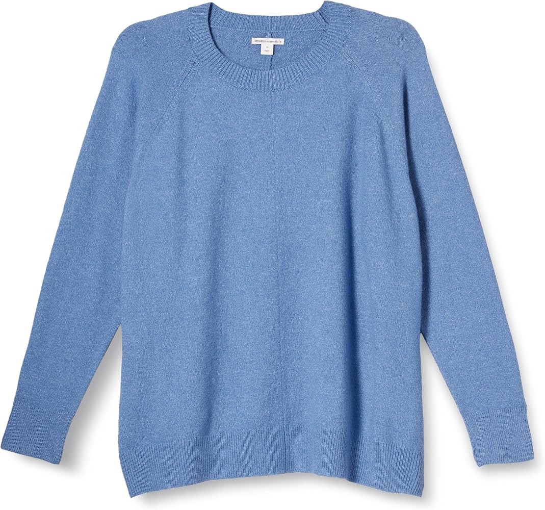 Amazon Essentials Women's Regular-Fit Soft Touch Crewneck Long-Sleeve Sweater | Amazon (US)