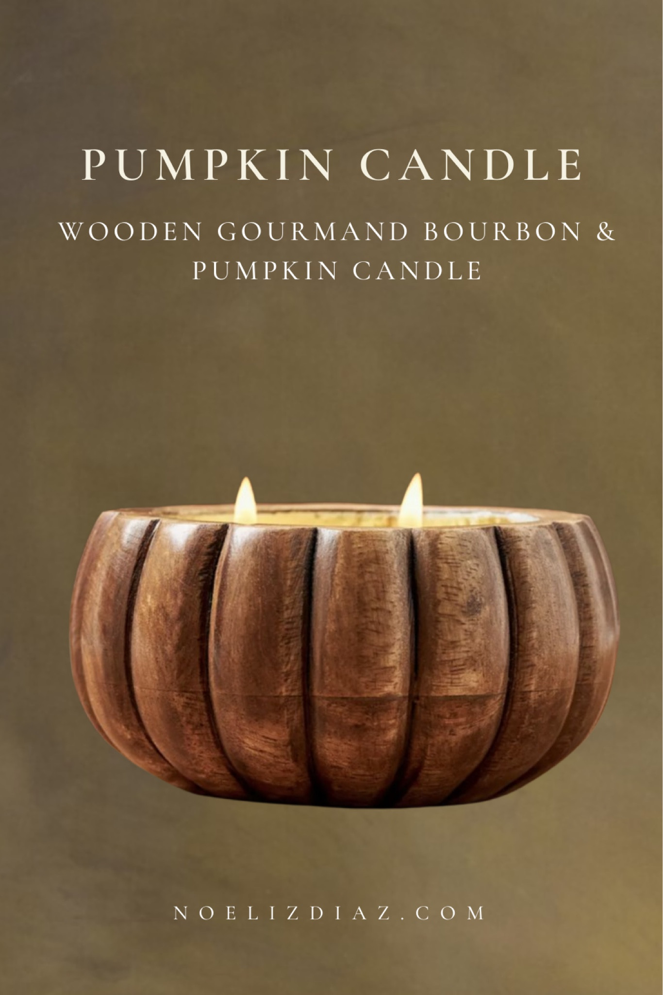 A wooden pumpkin candle ideal for family gatherings and serves as a gorgeous fall decor piece! #fall #pumpkin #decor #pumpkincandle 

#LTKSeasonal #LTKFindsUnder50 #LTKHome