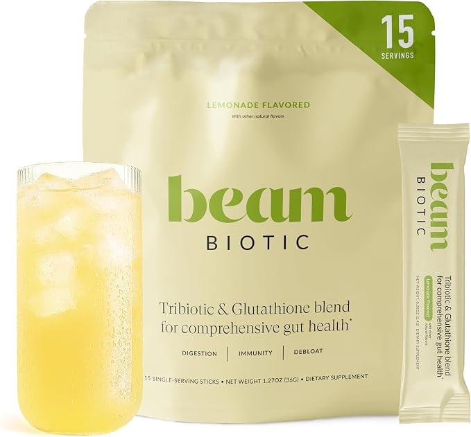 BEAM Biotic Probiotics for Women & Men – Gut Health for Women & Men, Digestive Health with Pre,... | Amazon (US)