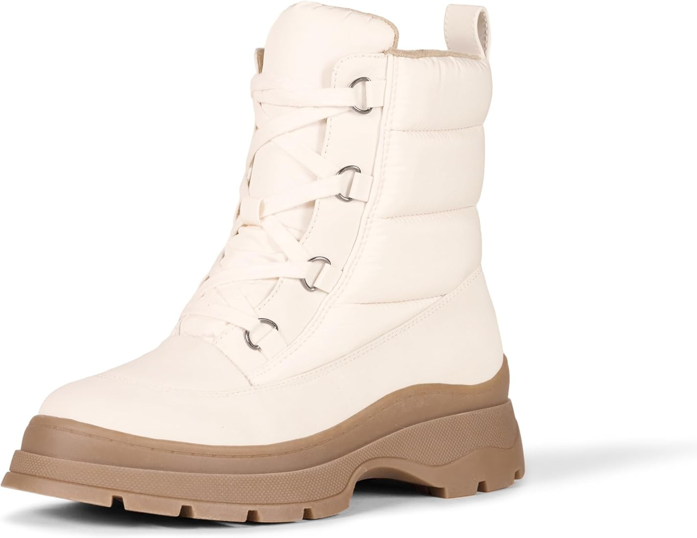 Amazon Essentials Women's Lace Up Puffer Boot | Amazon (US)