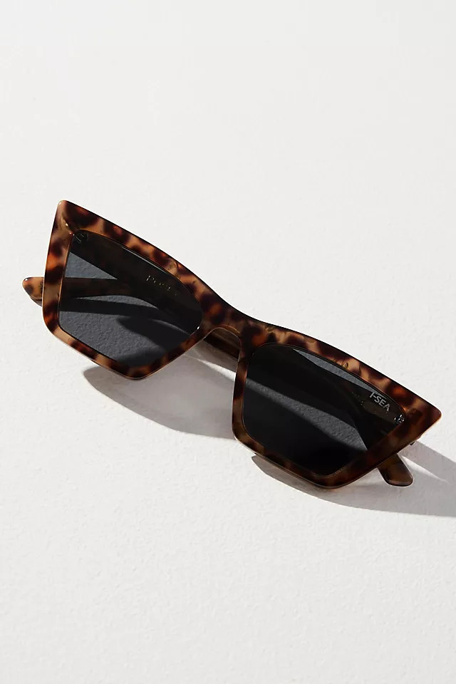 x Anthropologie Rosey Polarized Sunglasses | Anthropologie (US)