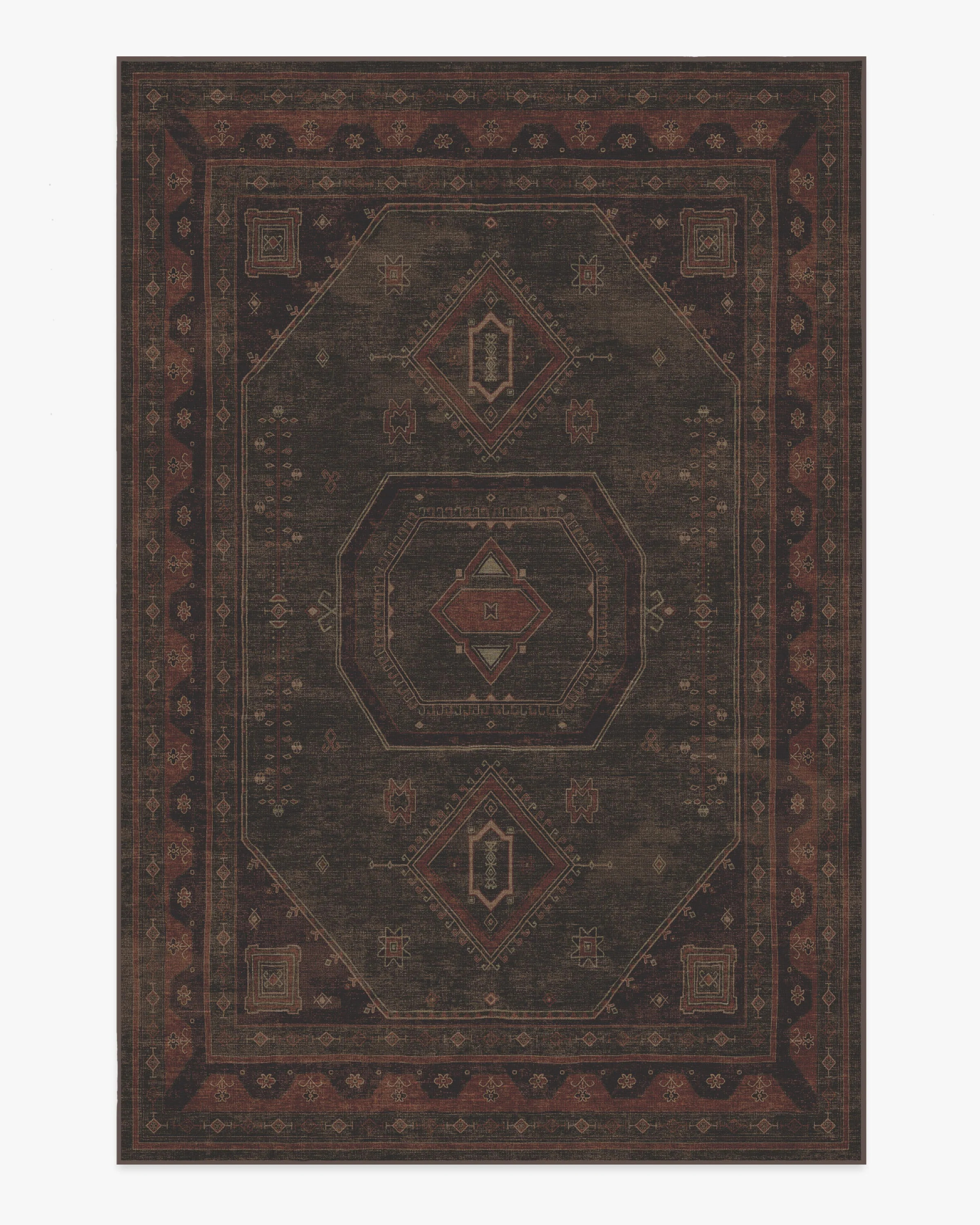 Shira Bordeaux Rug | Ruggable | Ruggable