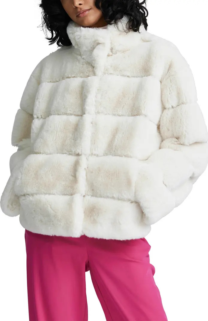 NVLT Boxy Faux Fur Jacket | Nordstromrack | Nordstrom Rack
