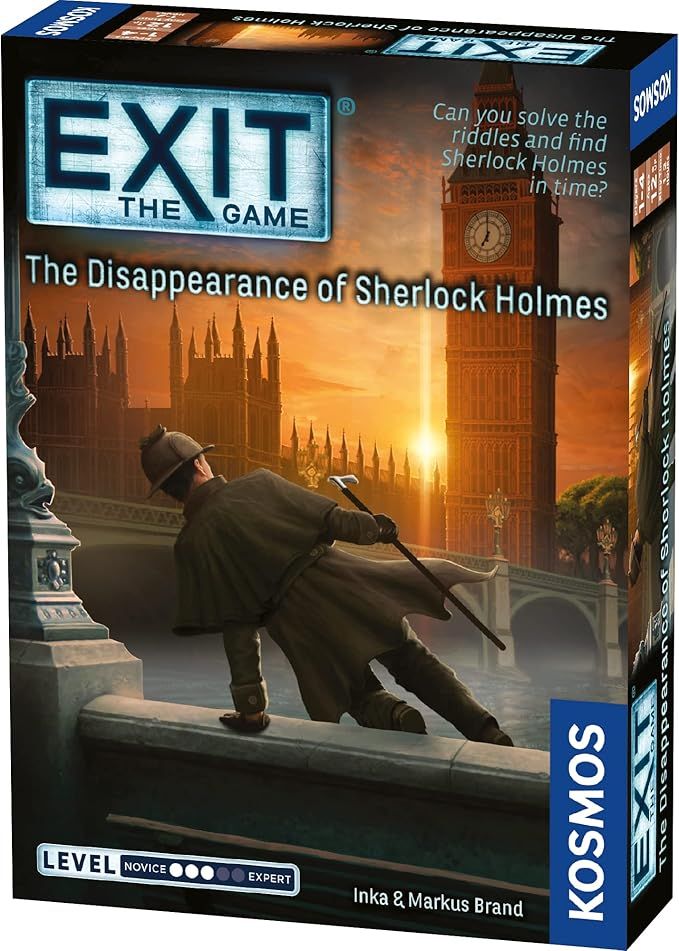 EXIT: The Game - The Disappearance of Sherlock Holmes | Escape Room | Puzzles | Cooperative Games... | Amazon (US)