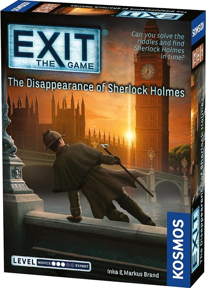 EXIT: The Game - The Disappearance of Sherlock Holmes | Escape Room | Puzzles | Cooperative Games... | Amazon (US)