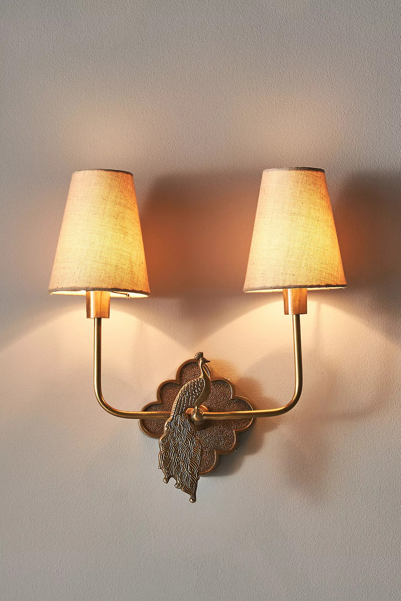 Ida Peacock Double Sconce | Anthropologie (US)