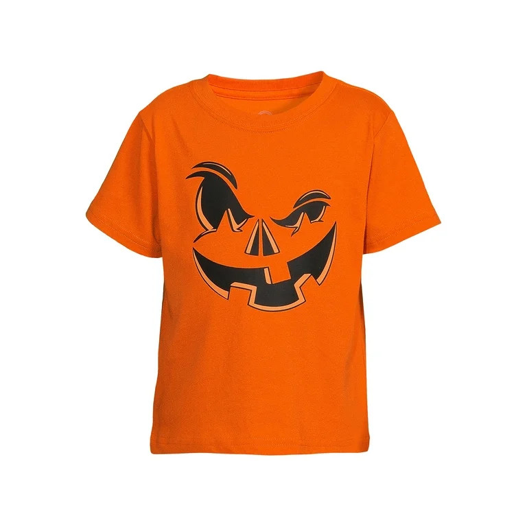 Wonder Nation Toddler Unisex Halloween T-Shirt, Sizes 12M-5T | Walmart (US)