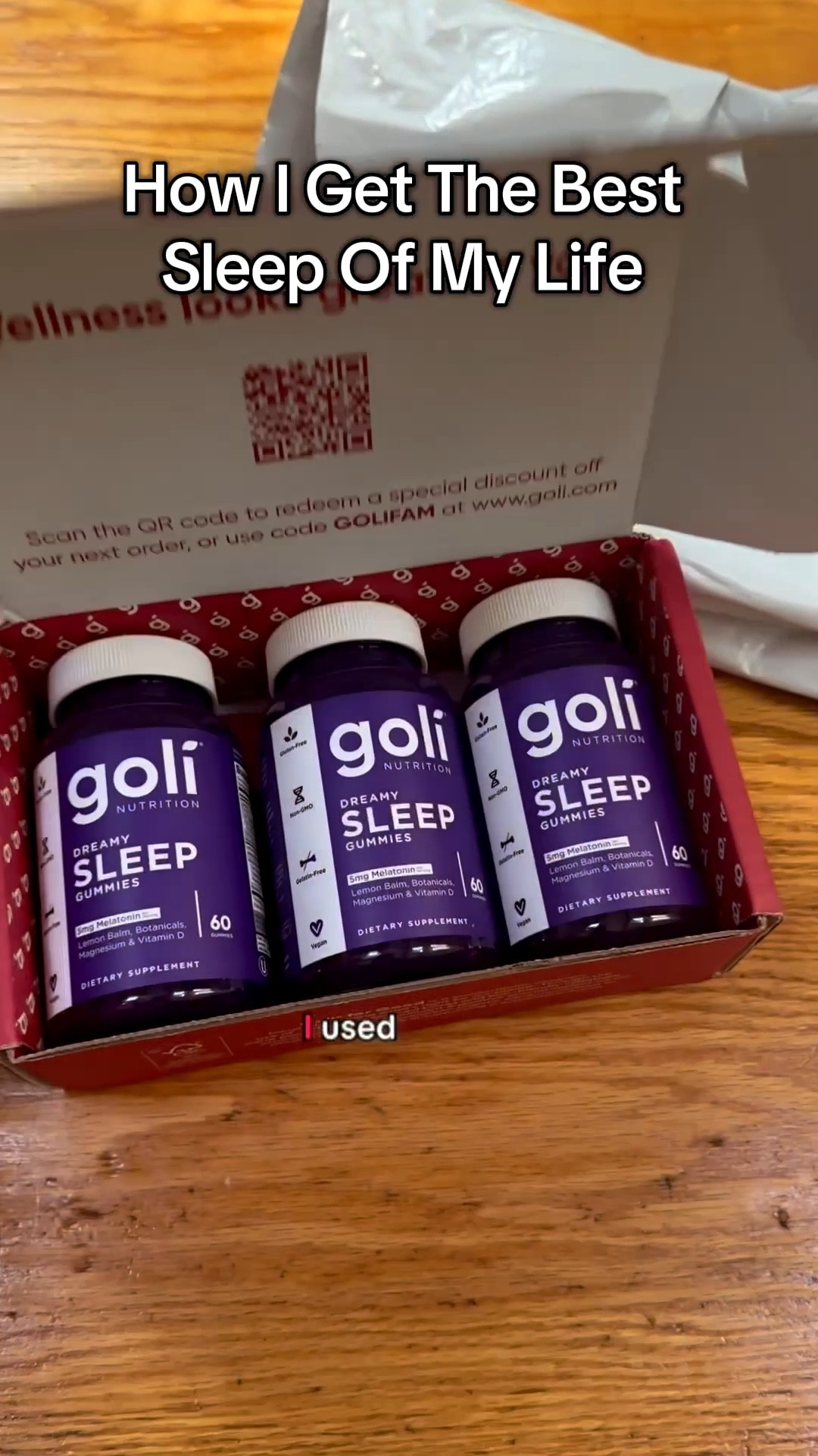 Better sleep ? 💤 YES PLEASE thanks to my @Goli® Dreamy Sleep Gummies #bettersleep #sleepgummies #goligummies 

#LTKselfcare #LTKdayinmylife #LTKvlog
