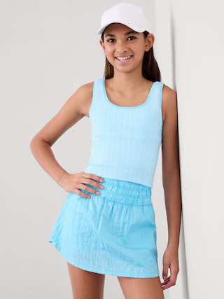 Athleta Girl Rise Above Rib Crop Tank | Athleta