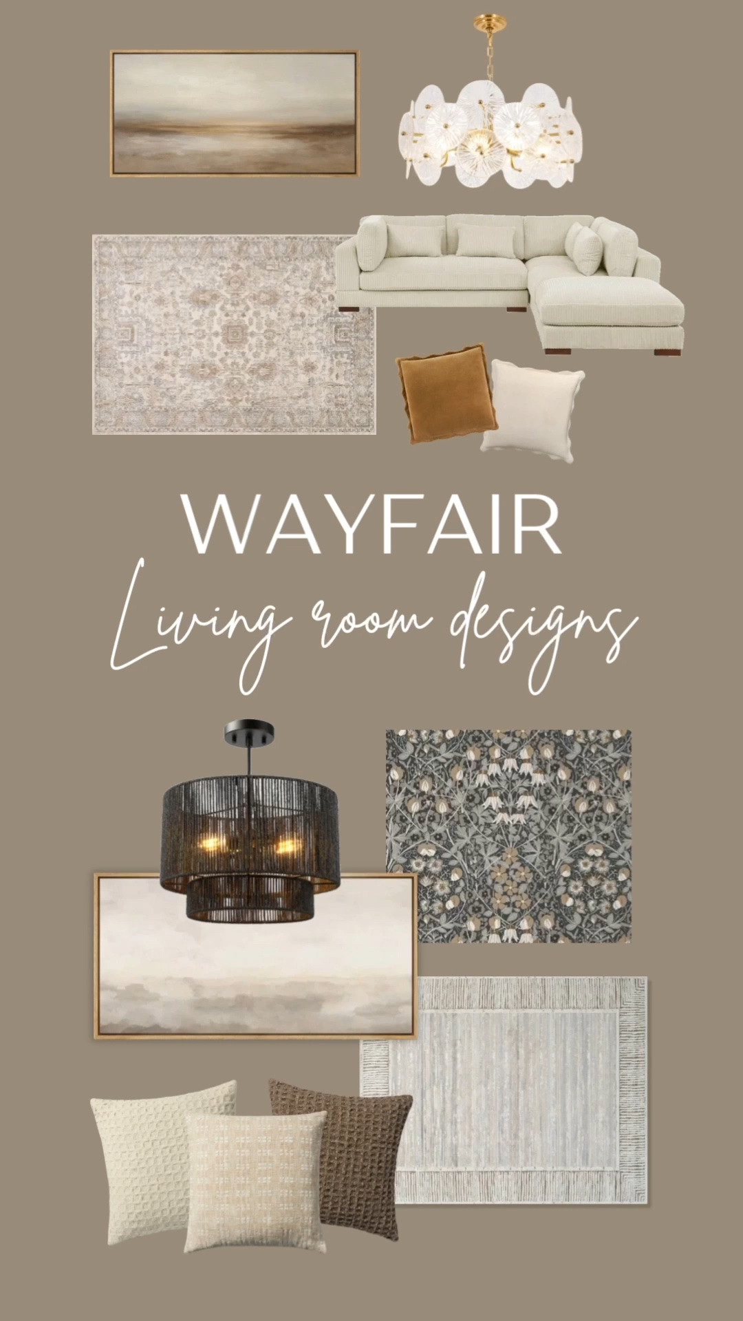 #ad Living room design ideas for Fall from @wayfair 🍂

#Wayfair #WayfairPartner @Wayfair 
#homedecor #homedesign #furniture #wallpaper #rugs #interiordesign #sale #home #livingroom #falldecor #fallrefresh #moodboard

#LTKHome