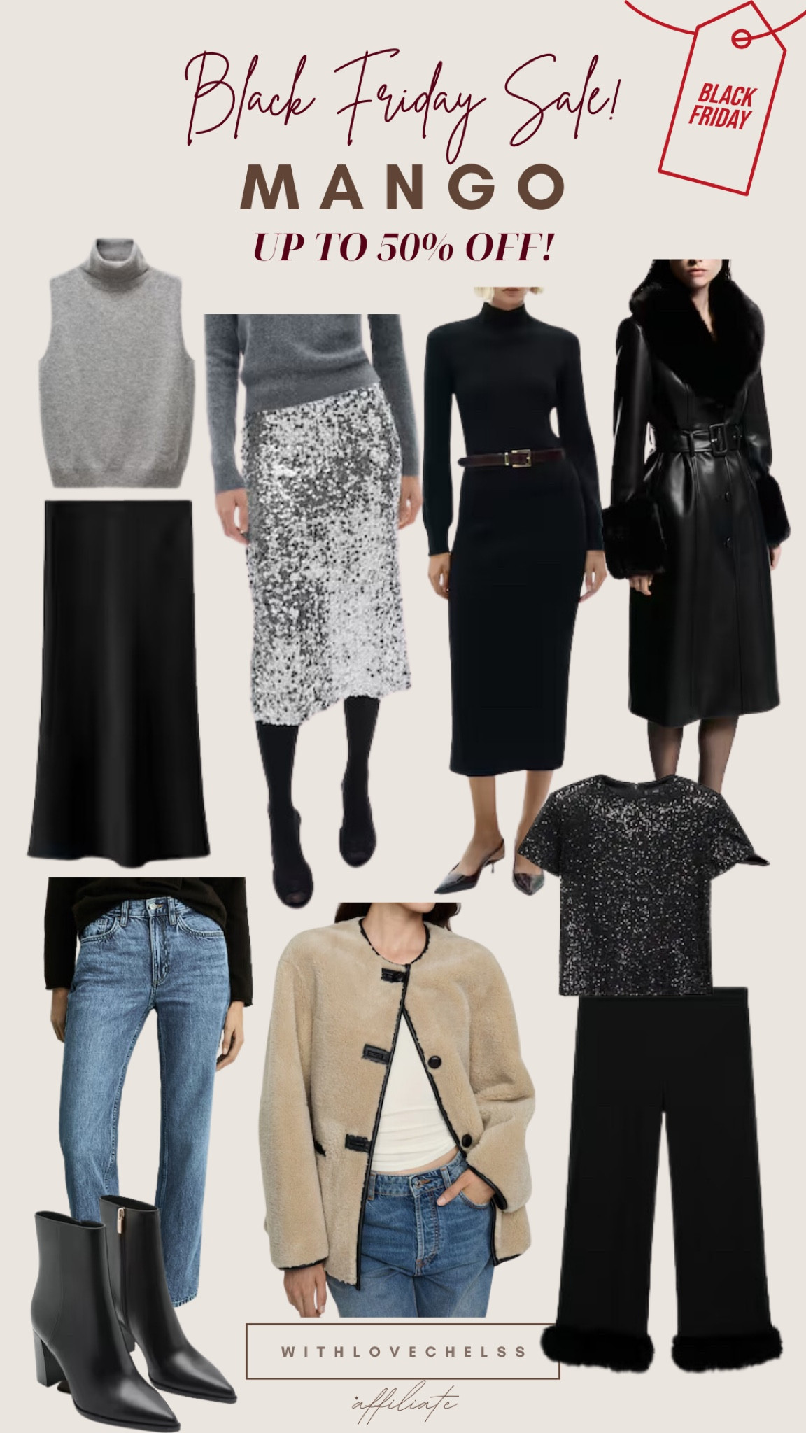 Mango Black Friday sale!
Up to 50% off!

#LTKCyberWeek
#LTKgiftguide #LTKwinter #LTKsale


#LTKpartywear