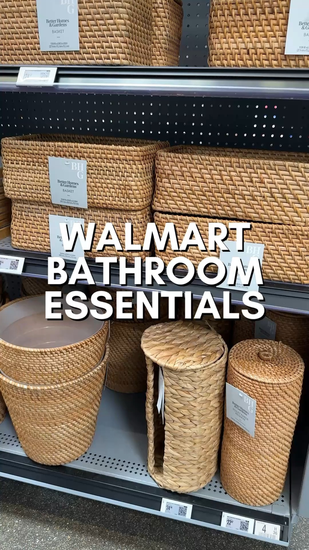 Walmart has everything you need for a bathroom refresh. 

Walmart finds, bathroom essentials, shower curtain, bamboo organizer, hair tools organizer, vanity organizer, wicker basket, better homes and gardens, smiles and pearls

#LTKdayinmylife #LTKHome #LTKPetite