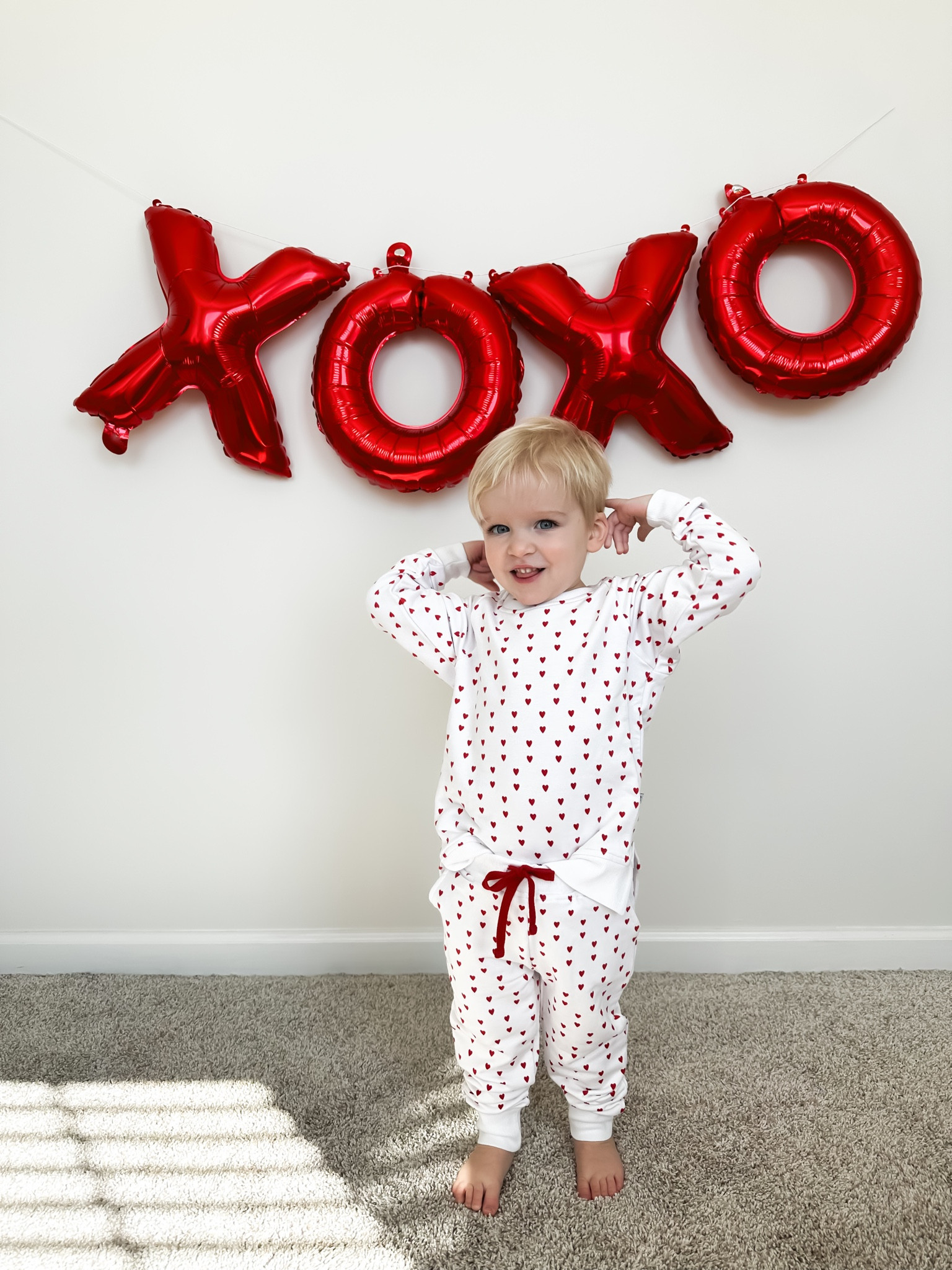 Coleman’s Valentines outfit! 💘 Check out their St. Patrick’s day jogger sets from Bums and Roses! 

#LTKkids